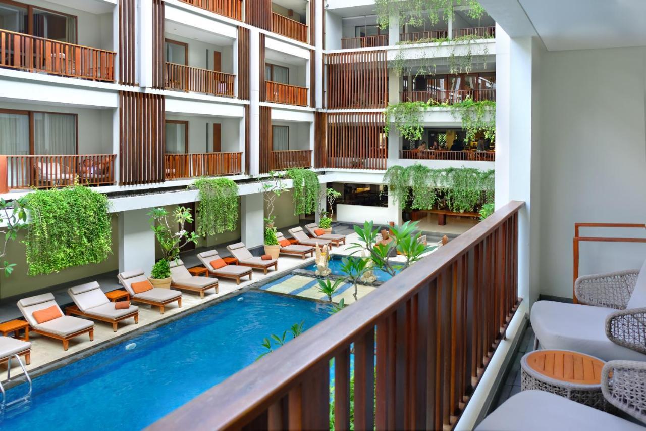 The Magani Hotel And Spa Legian  Exterior photo The hotel's pool