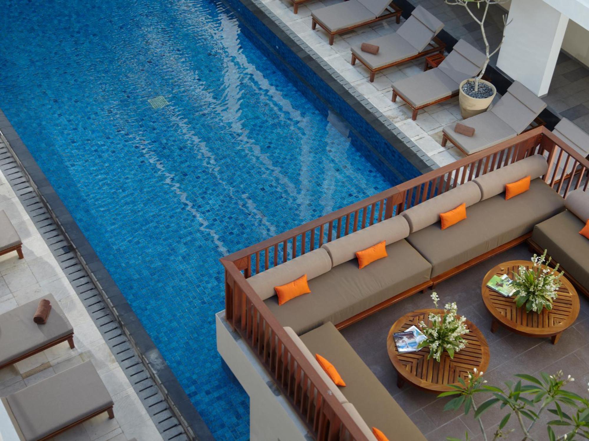 The Magani Hotel And Spa Legian  Exterior photo The swimming pool at the hotel